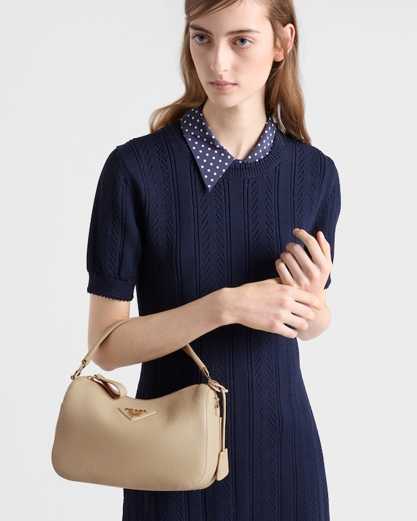 Bolso de piel pequeño - Beige Arena Bolso de piel pequeño - Beige Arena