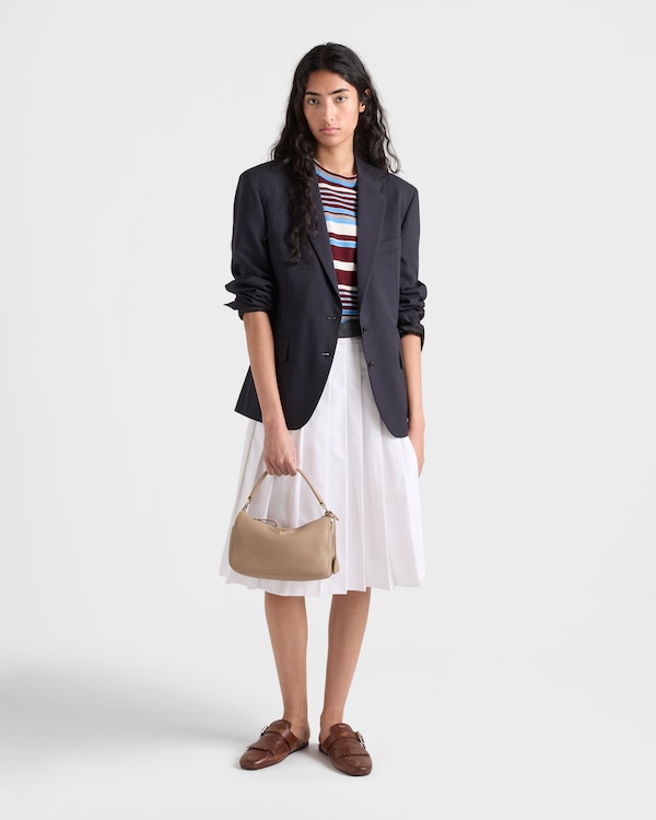 Small leather bag - Cameo Beige Small leather bag - Cameo Beige