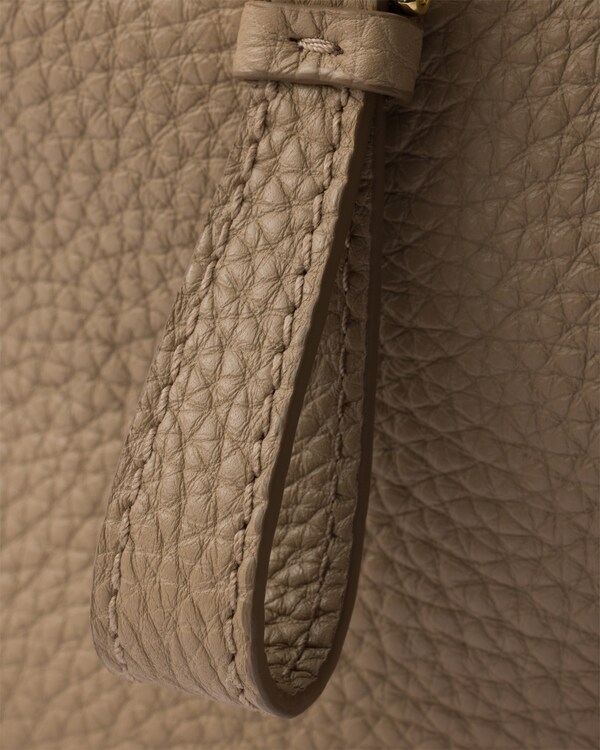 Small leather bag - Cameo Beige Small leather bag - Cameo Beige