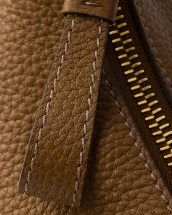 Minibolso de piel - Caramelo Minibolso de piel - Caramelo