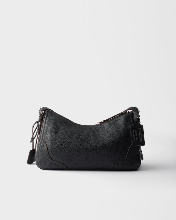 Große Prada Aimée Schultertasche aus Leder Große Prada Aimée Schultertasche aus Leder