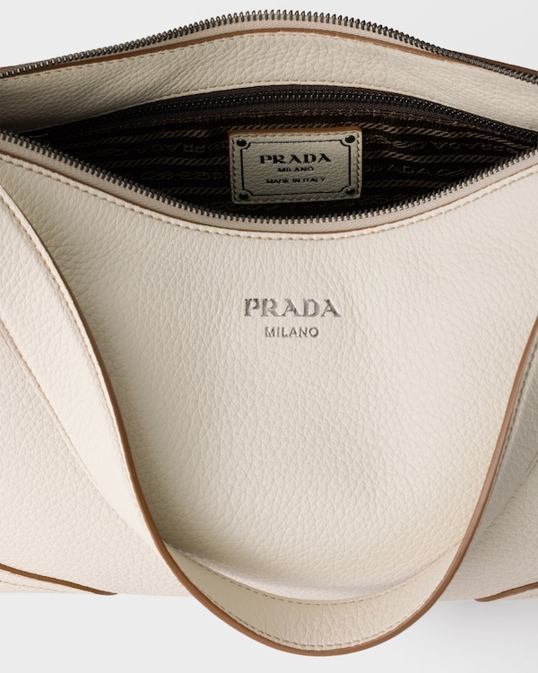 Große Prada Aimée Schultertasche aus Leder Große Prada Aimée Schultertasche aus Leder