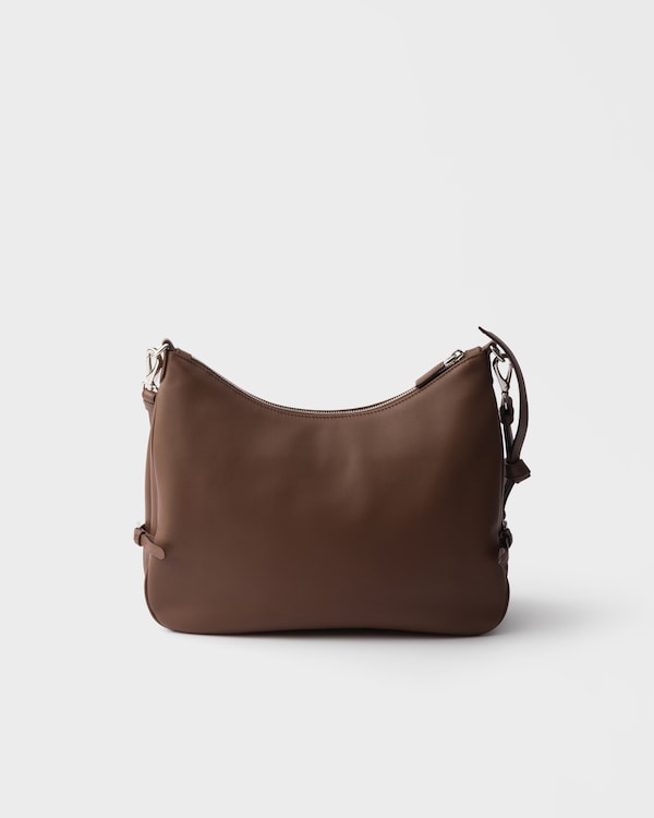 Large leather shoulder bag - Palisander Large leather shoulder bag - Palisander
