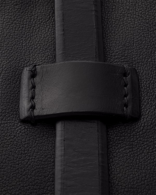 Große Prada Route Tasche aus Canvas und Leder - Schwarz Große Prada Route Tasche aus Canvas und Leder - Schwarz