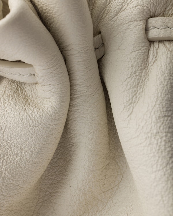 Petit sac en cuir - Blanc Petit sac en cuir - Blanc