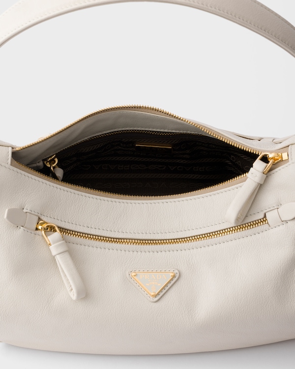 Small leather bag - White Small leather bag - White