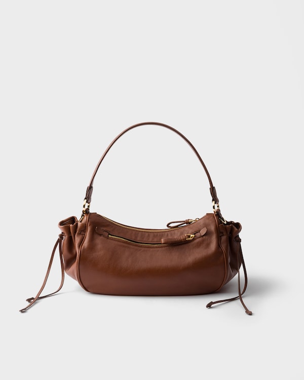 Prada Desiree small leather bag - Palisander Prada Desiree small leather bag - Palisander