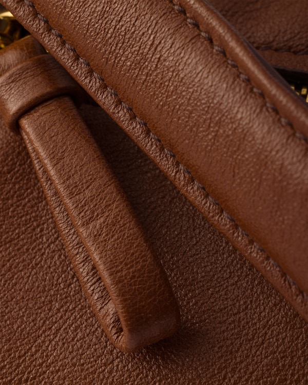 Prada Desiree small leather bag - Palisander Prada Desiree small leather bag - Palisander