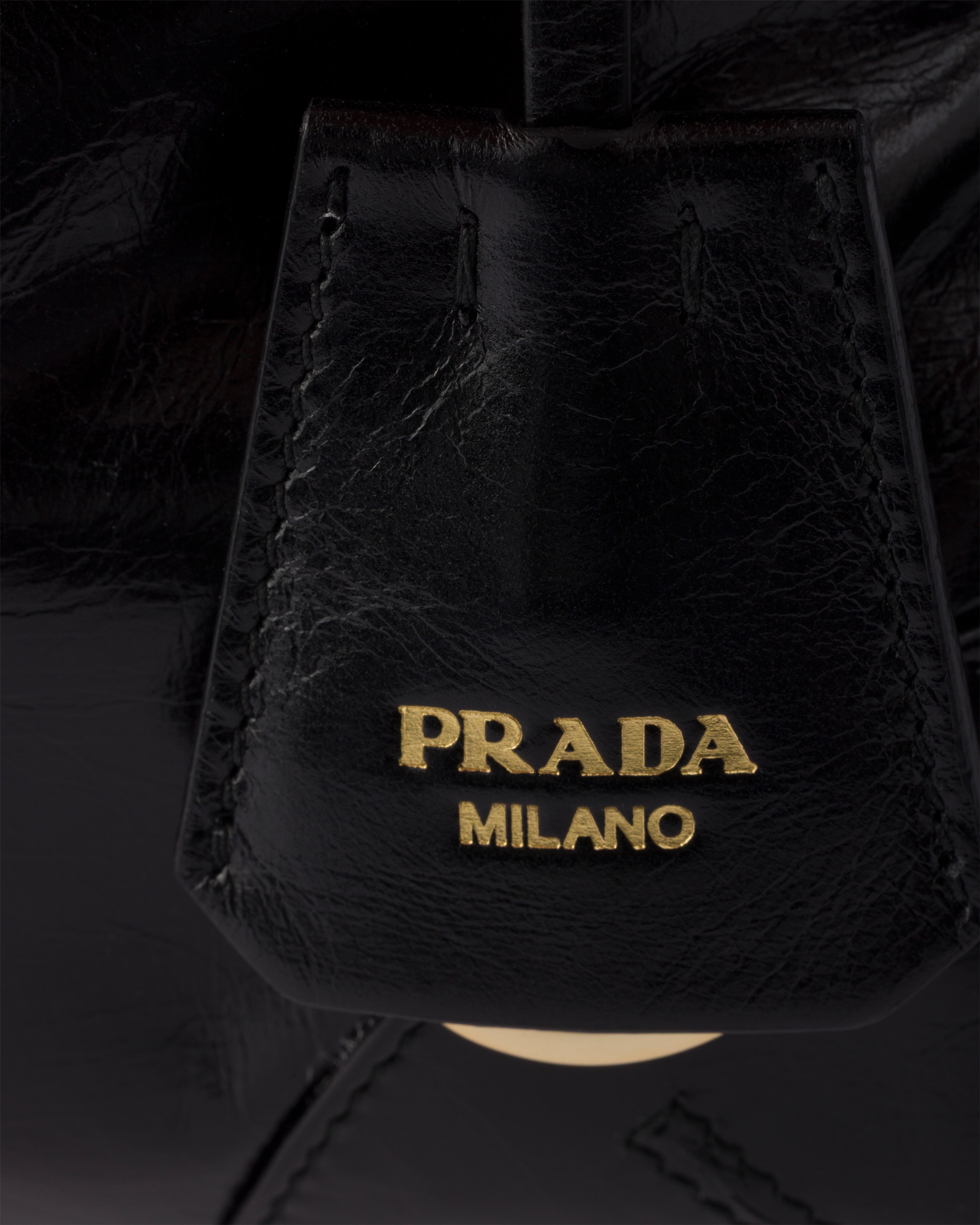 Black Prada Bonnie small leather handbag | PRADA - United States