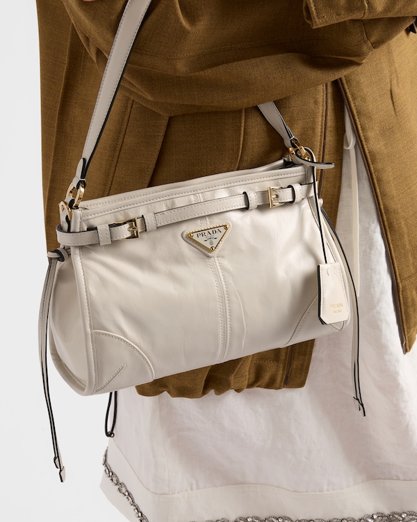 Prada Bonnie small leather handbag - White Prada Bonnie small leather handbag - White
