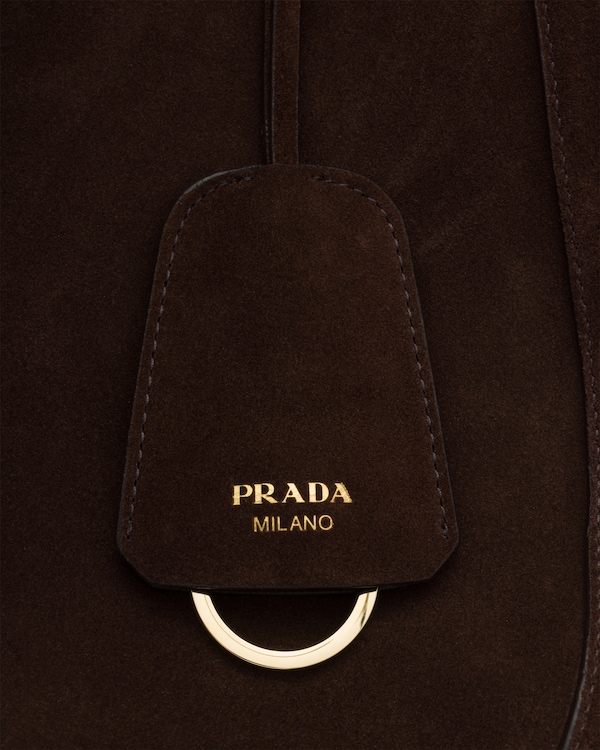 Large suede bag - Dark Brown Large suede bag - Dark Brown