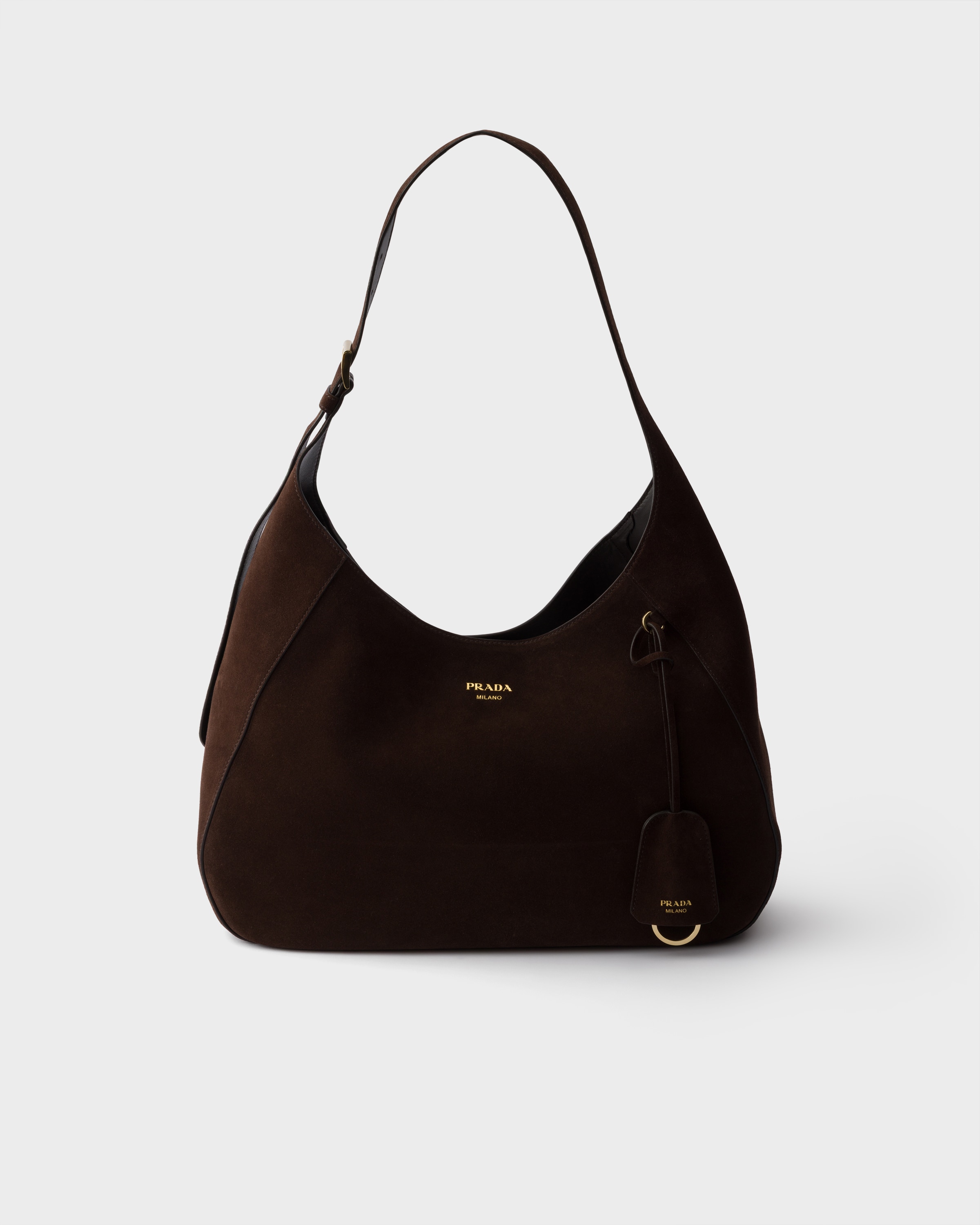 Prada Prada Boogie large suede bag