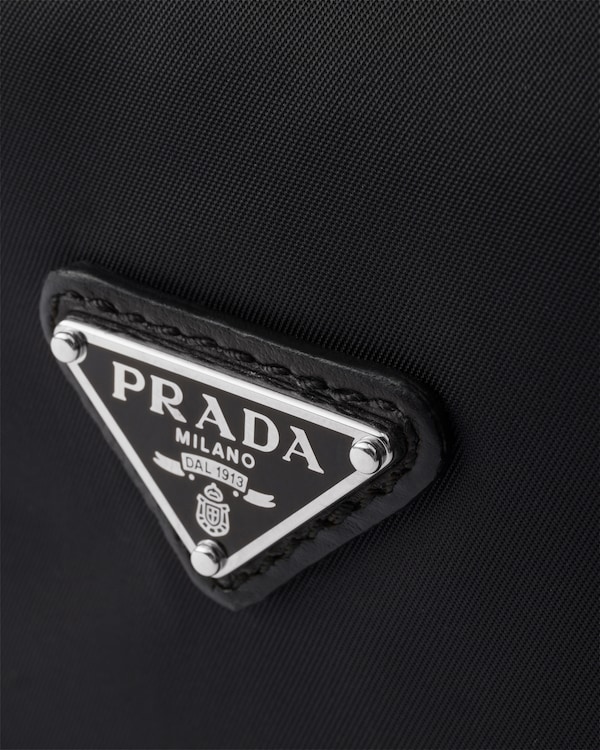 Re-Nylon mini-bag - Black Re-Nylon mini-bag - Black