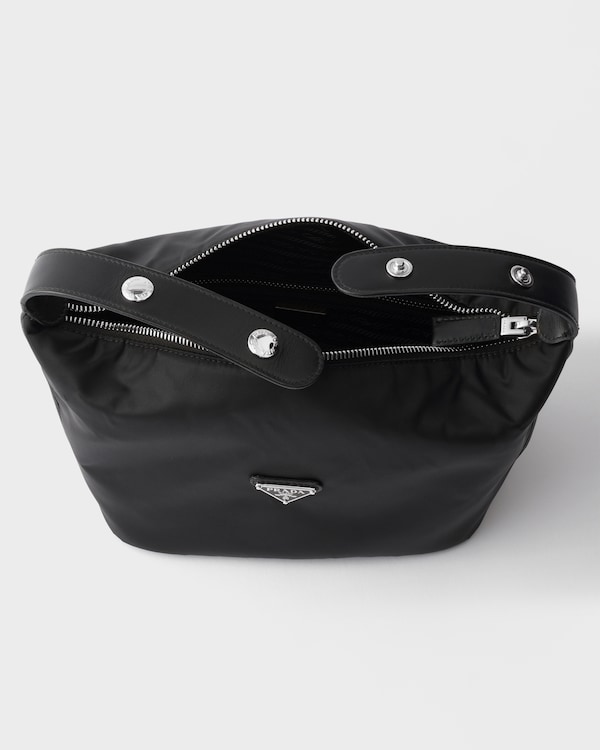 Re-Nylon mini-bag - Black Re-Nylon mini-bag - Black