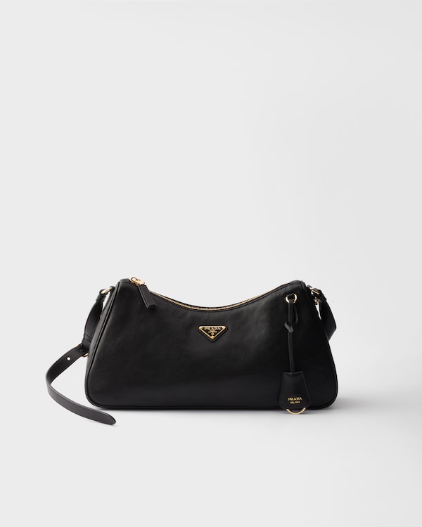 Prada Aimée large nappa leather bag - Black Prada Aimée large nappa leather bag - Black