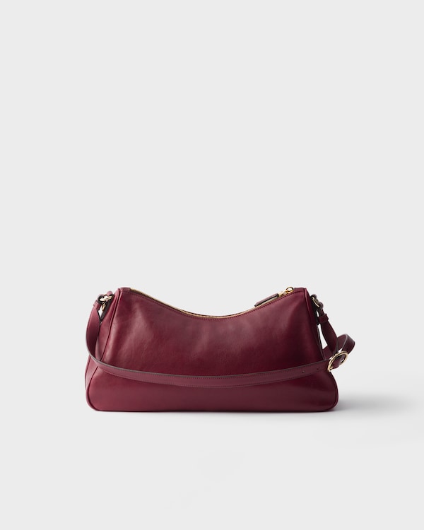 Prada Aimée large nappa leather bag - Amaranth Red Prada Aimée large nappa leather bag - Amaranth Red