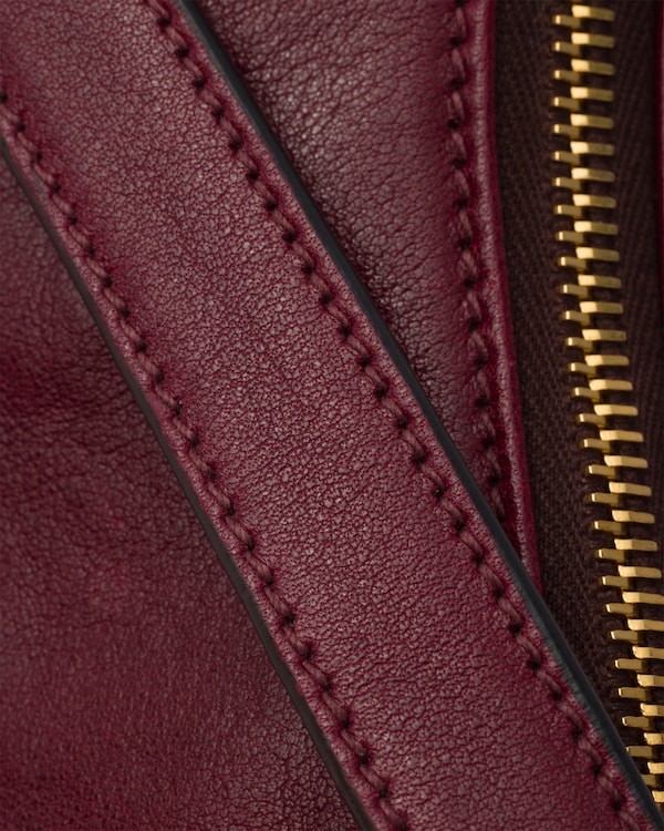 Prada Aimée large nappa leather bag - Amaranth Red Prada Aimée large nappa leather bag - Amaranth Red