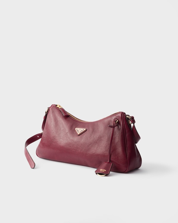 Prada Aimée large nappa leather bag - Amaranth Red Prada Aimée large nappa leather bag - Amaranth Red