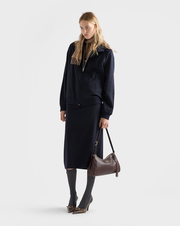 Prada Aimée large nappa leather bag - Burnt Prada Aimée large nappa leather bag - Burnt