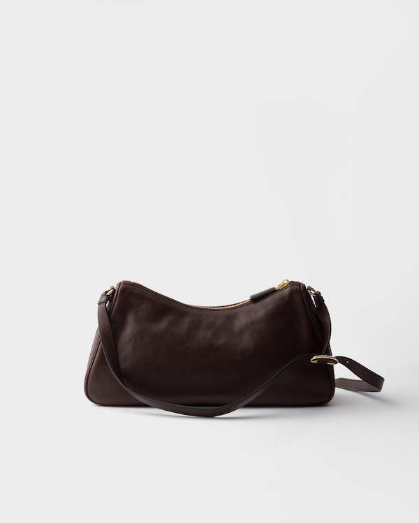 Prada Aimée large nappa leather bag - Burnt Prada Aimée large nappa leather bag - Burnt