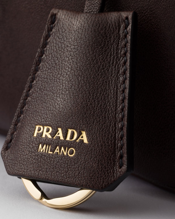 Prada Aimée large nappa leather bag - Burnt Prada Aimée large nappa leather bag - Burnt