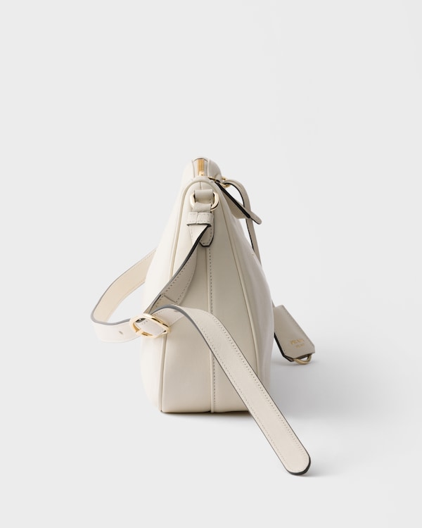 Prada Aimée large nappa leather bag - Chalk White N Prada Aimée large nappa leather bag - Chalk White N
