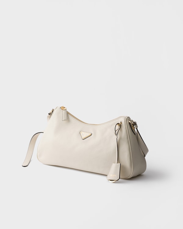 Prada Aimée large nappa leather bag - Chalk White N Prada Aimée large nappa leather bag - Chalk White N