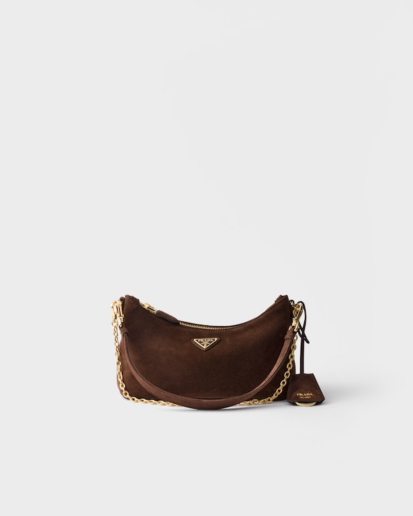 Suede mini-bag - Dark Brown Suede mini-bag - Dark Brown