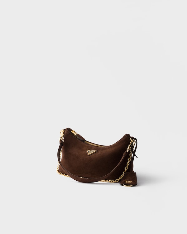 Suede mini-bag - Dark Brown Suede mini-bag - Dark Brown