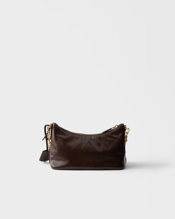 Leather mini-bag - Dark Brown Leather mini-bag - Dark Brown