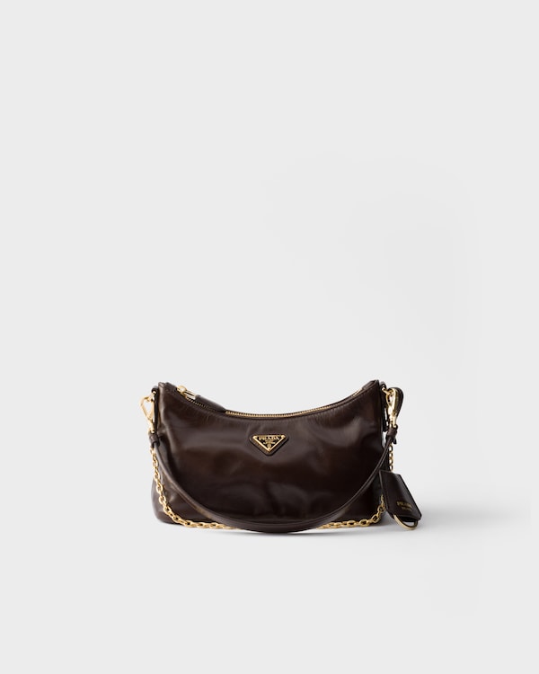 Leather mini-bag - Dark Brown Leather mini-bag - Dark Brown