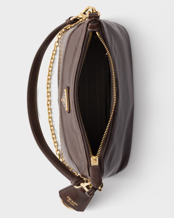 Leather mini-bag - Dark Brown Leather mini-bag - Dark Brown