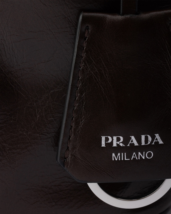 Prada Chérie leather mini-bag - Dark Brown Prada Chérie leather mini-bag - Dark Brown