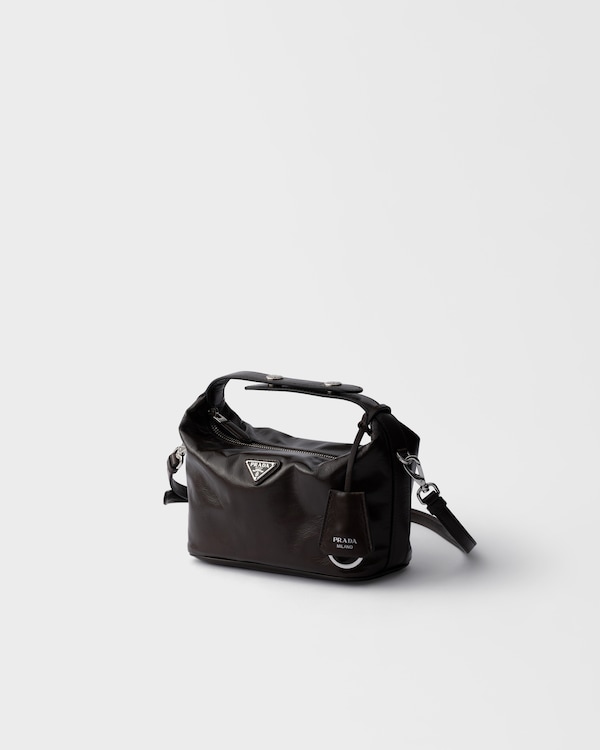 Prada Chérie leather mini-bag - Dark Brown Prada Chérie leather mini-bag - Dark Brown