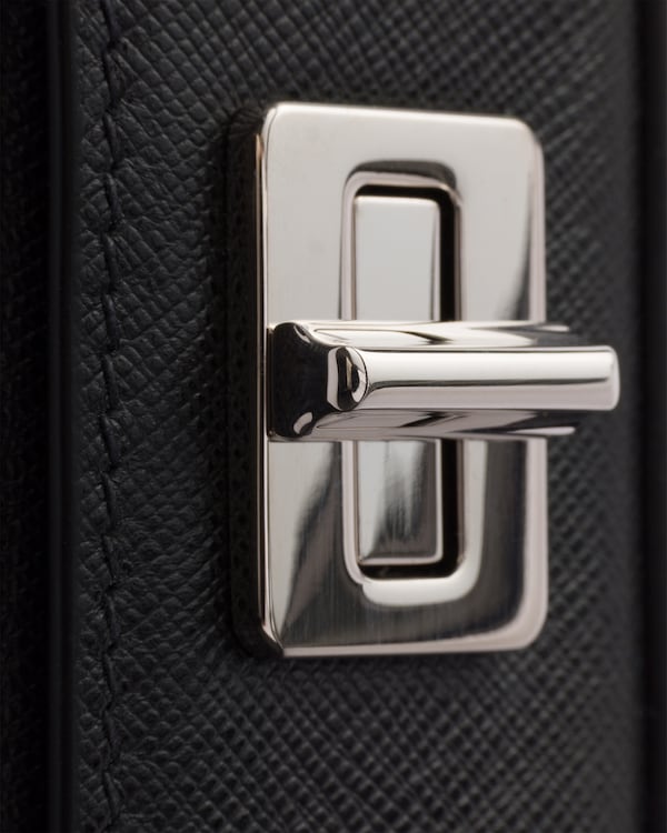 Prada Avoir Saffiano mini-bag - Black Prada Avoir Saffiano mini-bag - Black