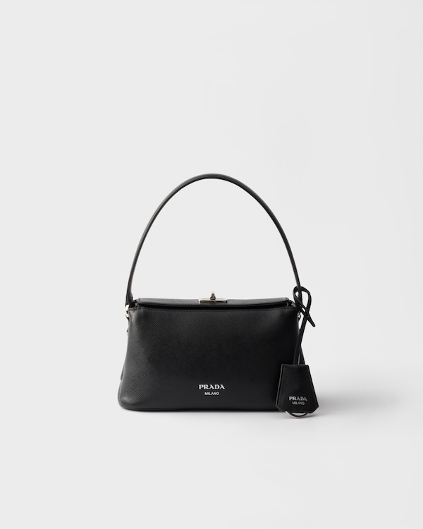 Prada Avoir Saffiano mini-bag - Black Prada Avoir Saffiano mini-bag - Black