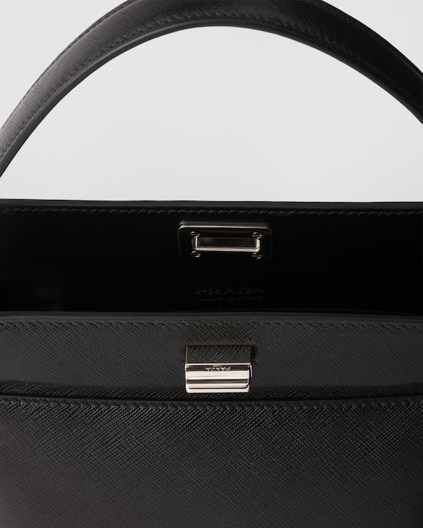 Prada Avoir Saffiano mini-bag - Black Prada Avoir Saffiano mini-bag - Black