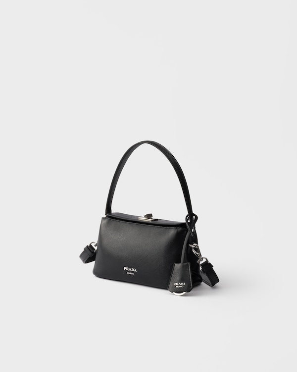 Prada Avoir Saffiano mini-bag - Black Prada Avoir Saffiano mini-bag - Black