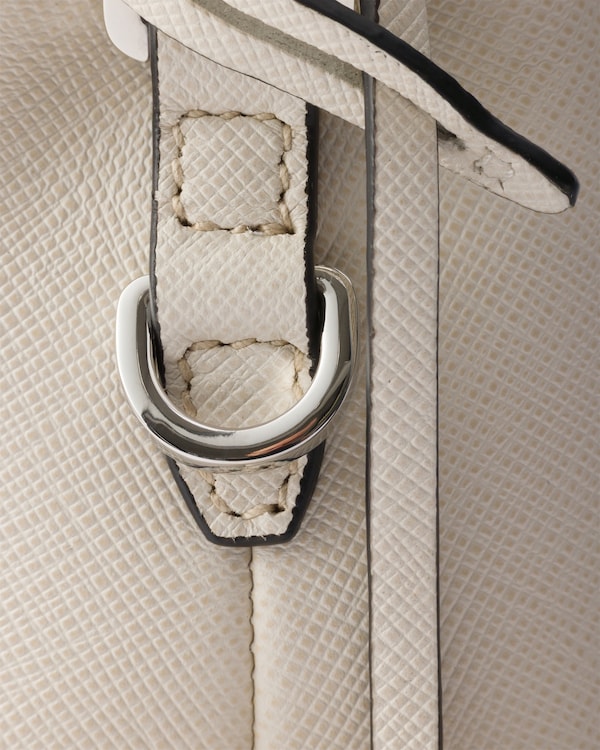 Prada Avoir Saffiano mini-bag - Chalk White N Prada Avoir Saffiano mini-bag - Chalk White N