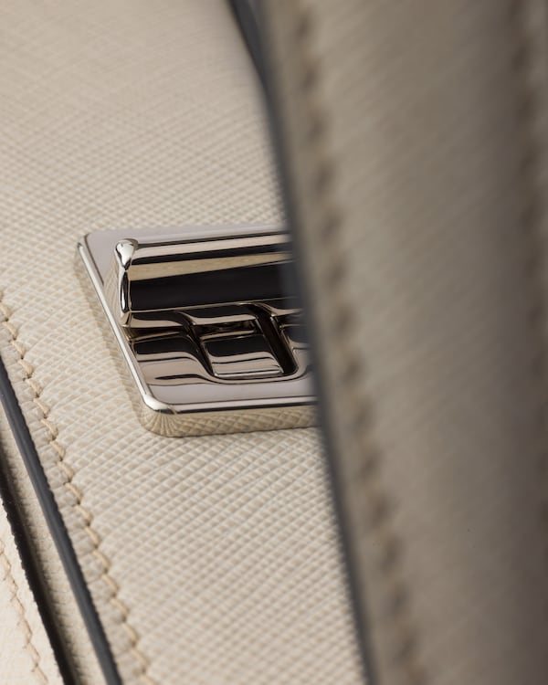 Prada Avoir Saffiano mini-bag - Chalk White N Prada Avoir Saffiano mini-bag - Chalk White N