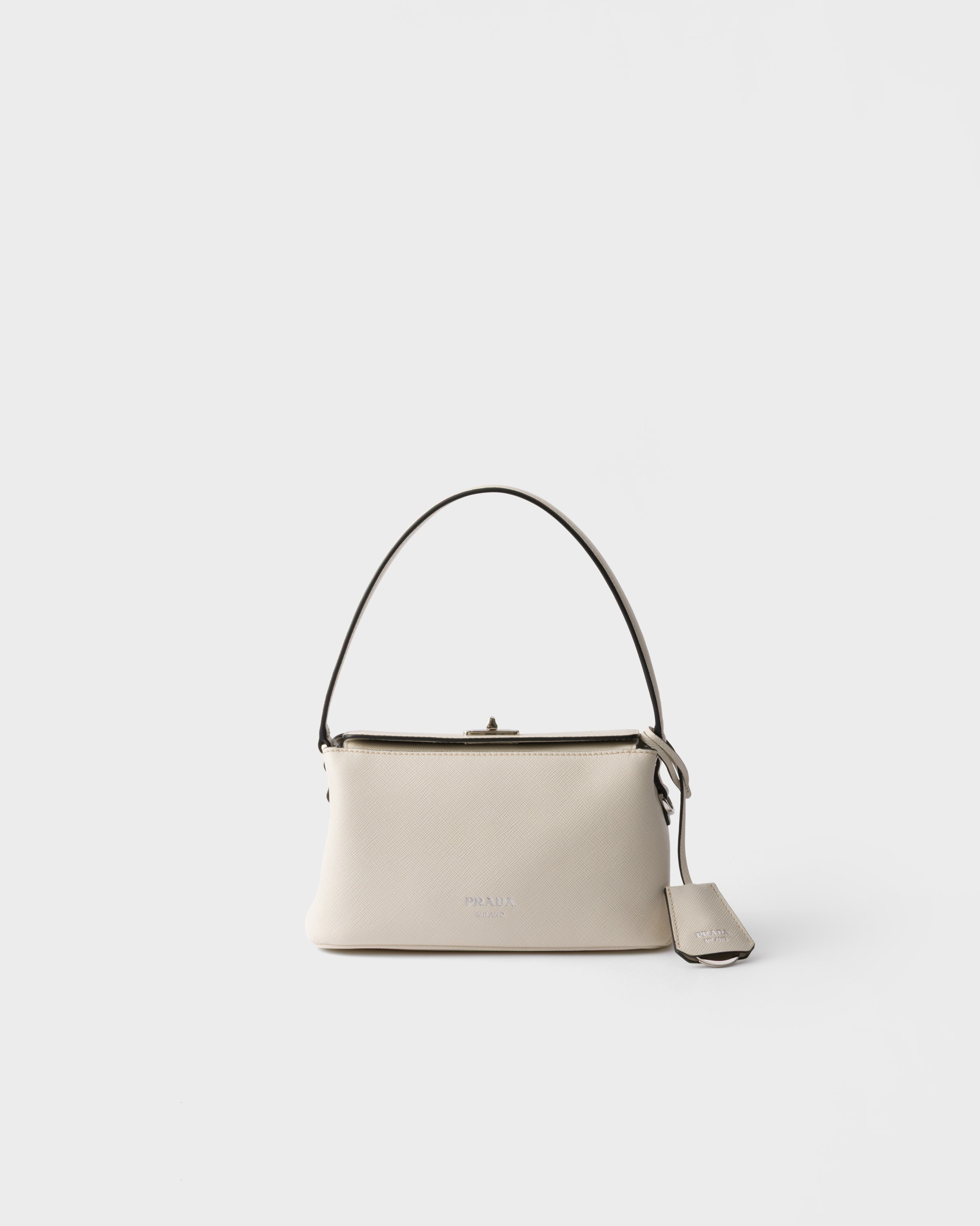 Chalk White N Prada Avoir Saffiano Mini-bag | PRADA - Japan