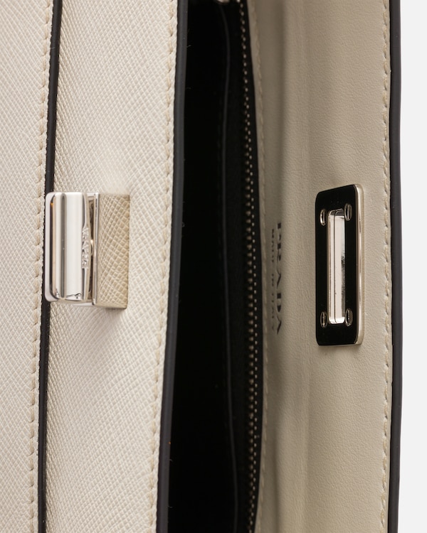 Prada Avoir Saffiano mini-bag - Chalk White N Prada Avoir Saffiano mini-bag - Chalk White N