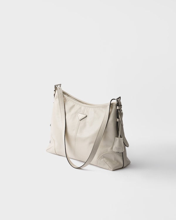 Prada Aimèe large leather shoulder bag - White Prada Aimèe large leather shoulder bag - White