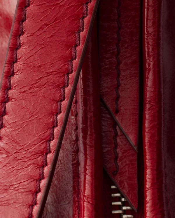 Prada Aimèe medium leather shoulder bag - Ruby Red Prada Aimèe medium leather shoulder bag - Ruby Red