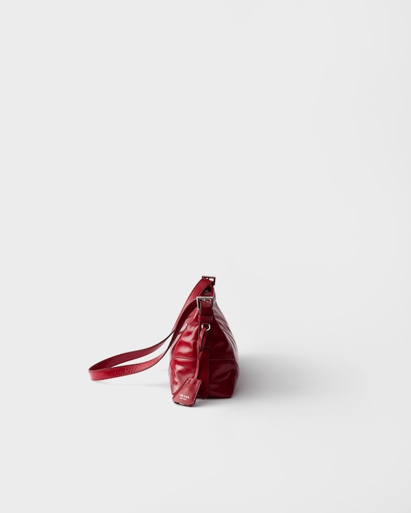 Prada Aimèe medium leather shoulder bag - Ruby Red Prada Aimèe medium leather shoulder bag - Ruby Red