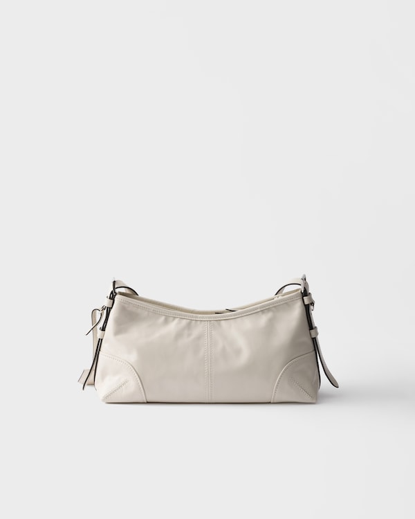 Prada Aimèe medium leather shoulder bag - White Prada Aimèe medium leather shoulder bag - White