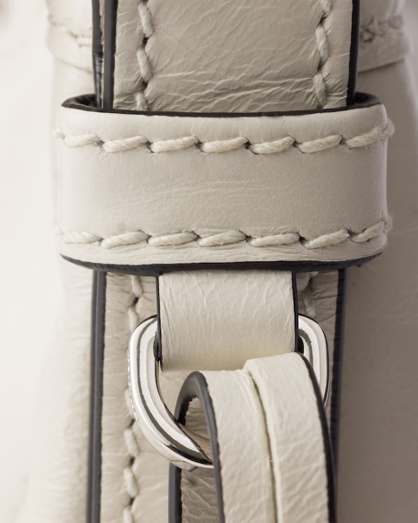 Prada Aimèe medium leather shoulder bag - White Prada Aimèe medium leather shoulder bag - White