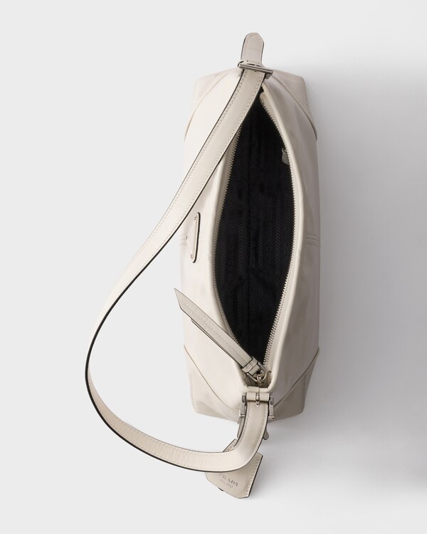Prada Aimèe medium leather shoulder bag - White Prada Aimèe medium leather shoulder bag - White