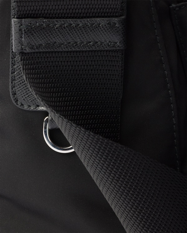 Re-Nylon shoulder bag - Black Re-Nylon shoulder bag - Black