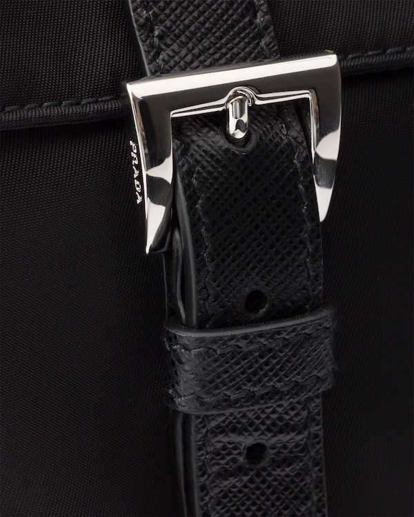 Re-Nylon shoulder bag - Black Re-Nylon shoulder bag - Black